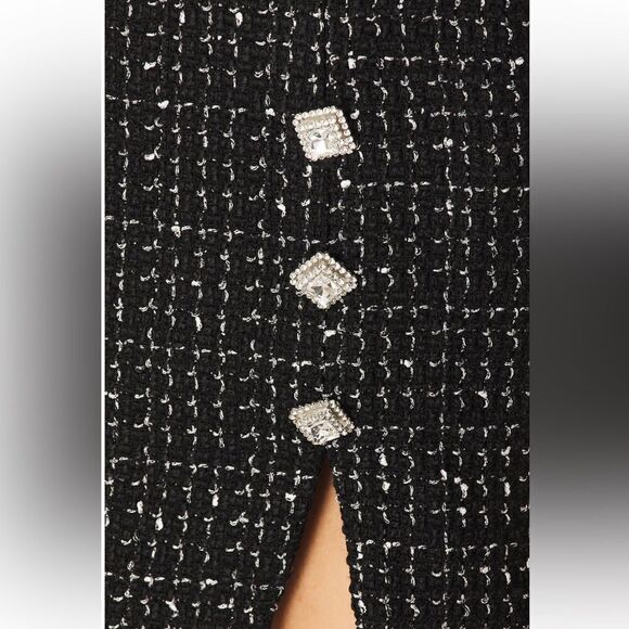 MAJORELLE Sabella Mini Dress in Black - Picture 6 of 10